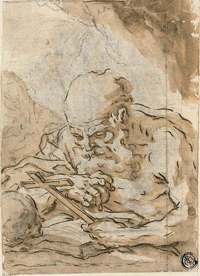 Heiliger Hieronymus von Giuseppe Maria Crespi