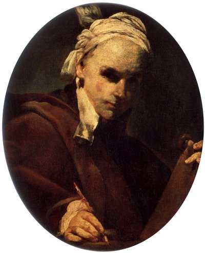 Selbstporträt, um 1700 von Giuseppe Maria Crespi