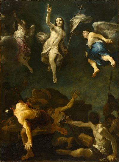 Die Auferstehung Christi, ca. 1690 von Giuseppe Maria Crespi