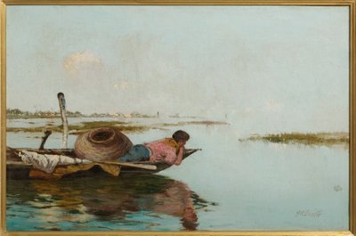 Ruhe, Venezianische Lagune von Giuseppe Miti Zanetti