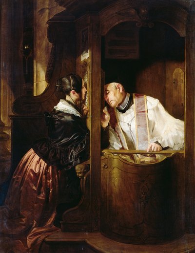 Beichte von Giuseppe Molteni
