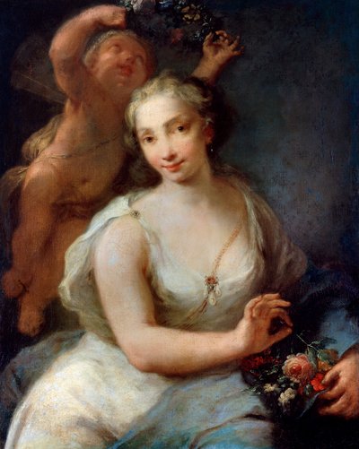 Primavera Frühling, vor 1757 von Giuseppe Nogari