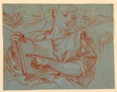 Studie für einen Evangelisten von Giuseppe Passeri