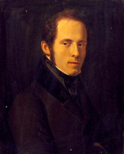 Porträt von Vincenzo Bellini von Giuseppe Patania