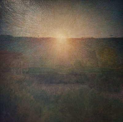 Die aufgehende Sonne von Giuseppe Pellizza da Volpedo