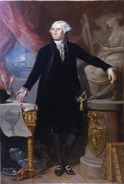Porträt von George Washington von Giuseppe Perovani