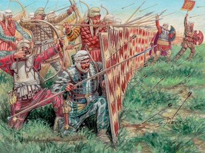 Persische Infanterie von Giuseppe Rava
