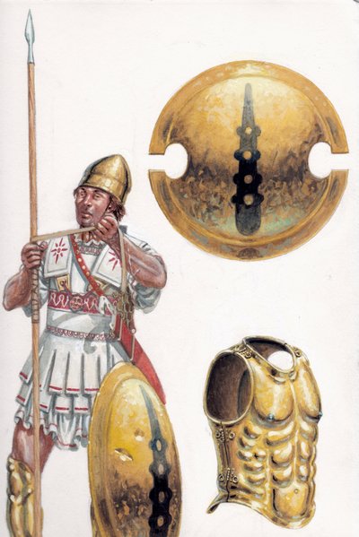 Thebanische Armee von Giuseppe Rava