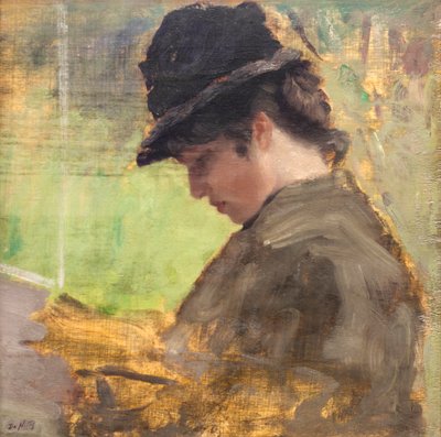 Das englische Mädchen von Giuseppe or Joseph de Nittis