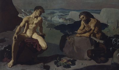 Melampus und der Zentaur von Glyn Warren Philpot