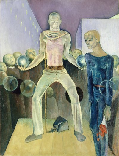 Gewichtheben, Berlin 1931 von Glyn Warren Philpot