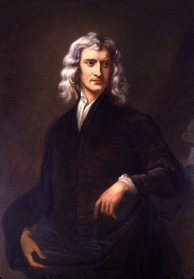 Isaac Newton von Godfrey (after) Kneller