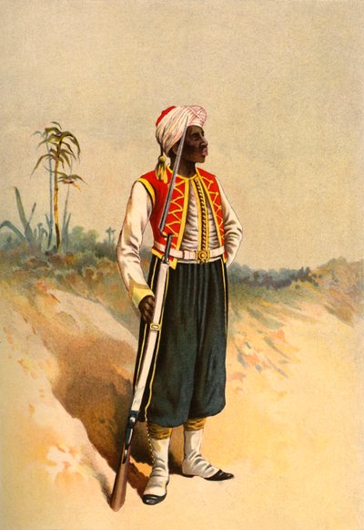 West India Regiment, 1890 von Godfrey Douglas Giles