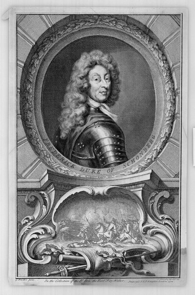 Friedrich Herzog von Schomberg von Godfrey Kneller