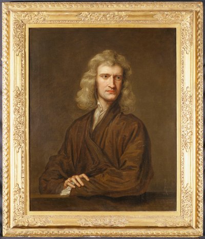 Porträt von Sir Isaac Newton von Godfrey Kneller