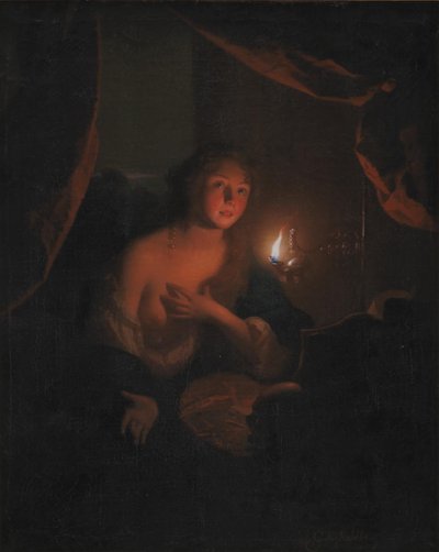 Die reuige Heilige Maria Magdalena von Godfried Schalcken