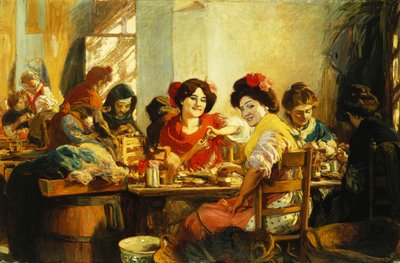 Die Zigarettenmädchen von Sevilla von Gonzalo Bilbao Martinez