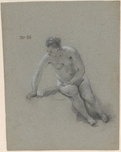 Sitzende Frau von Govert Flinck (attributed to)