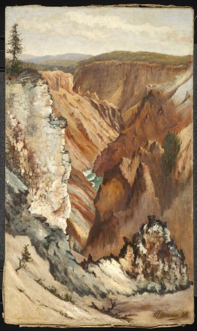 Blick auf das Yosemite-Tal, 1886 von Grafton Tyler Brown