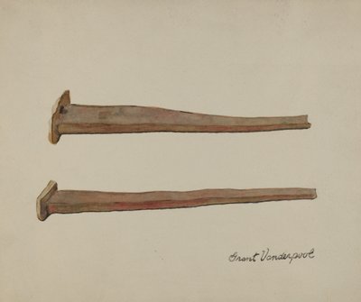 Handgeschmiedete Nägel von Grant Vanderpool