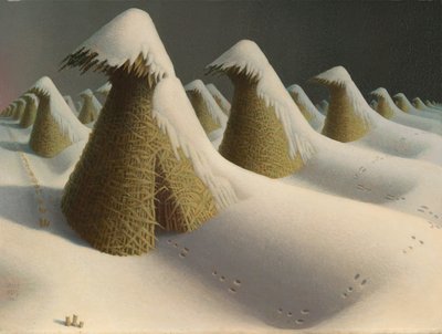 Januar von Grant Wood