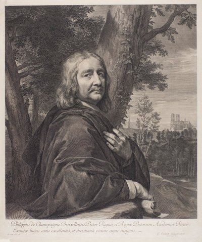 Philippe de Champaigne von Gérard Edelinck
