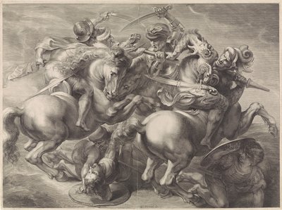Reiterkampf von Gérard Edelinck