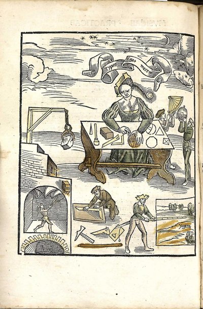 Margarita Philosophica. Geometrie, 1504 von Gregor Reisch