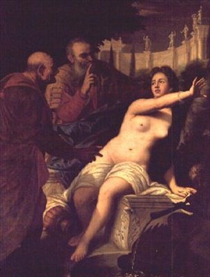 Susanna und die Ältesten von Gregorio Lazzarini