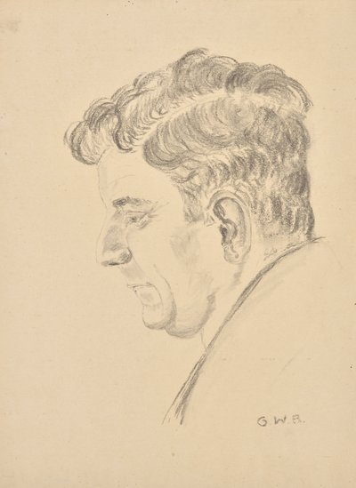 Porträt Dr. Josef Wagner von Grete Wagner Barwig