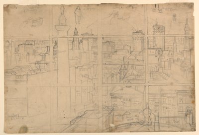 Skyline von Baltimore von Griffith Baily Coale