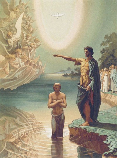 Die Taufe Christi von Grigori Grigorevich Gagarin