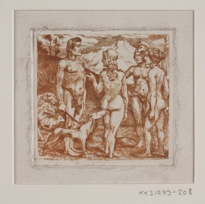 Das Urteil des Paris von Gudmund Hentze