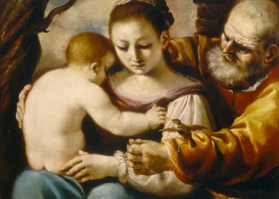 Heilige Familie von Guercino