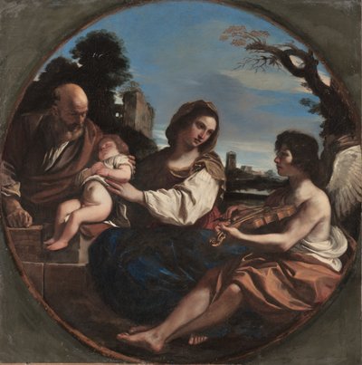 Ruhe auf der Flucht nach Ägypten von Guercino (1591 1666)