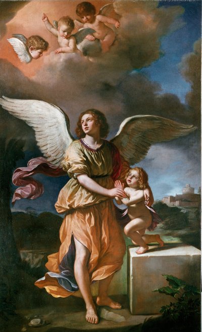 Der Schutzengel von Guercino