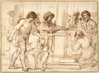 Damon und Pythias von Guercino