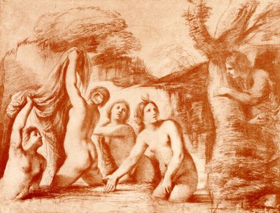 Diana und Actaeon von Guercino