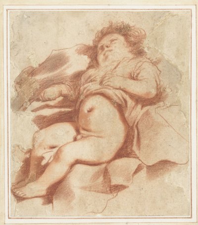 Studie eines schlafenden Kindes von Guercino
