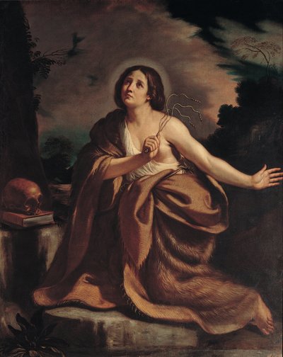Reuige Magdalena von Guercinos workshop