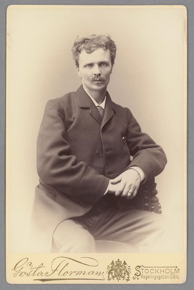 August Strindberg von Gösta Florman