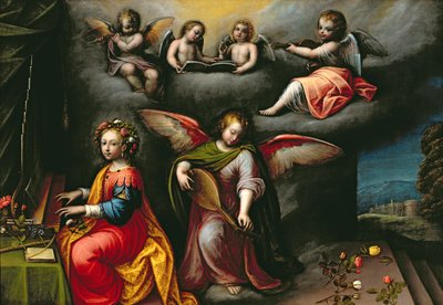 Heilige Cäcilia von Guglielmo Caccia
