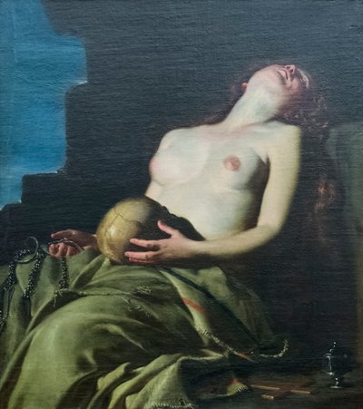 Heilige Maria Magdalena, reuig von Guido Cagnacci