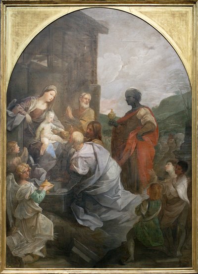 Anbetung der Könige von Guido Reni