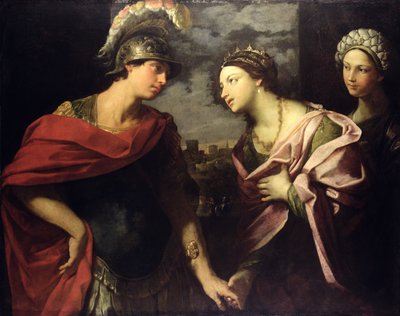 Aeneas verabschiedet sich von Dido, ca. 1630 von Guido Reni
