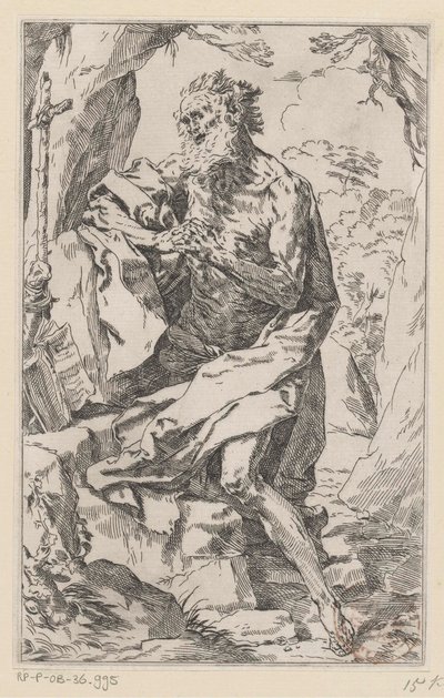 Der heilige Hieronymus in der Wildnis von Guido Reni