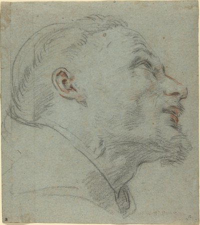 Kopf des Heiligen Franziskus von Guido Reni