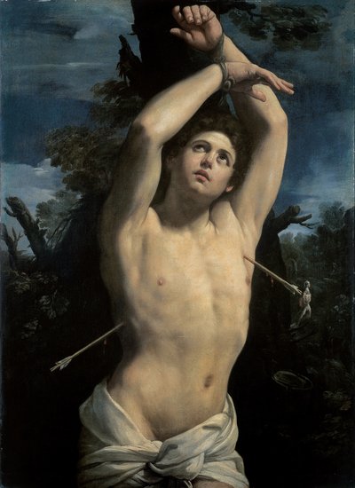 Heiliger Sebastian, um 1615 von Guido Reni