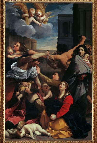 Das Massaker der Unschuldigen, 1611 von Guido Reni