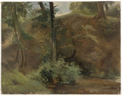 Bäume in einer Dünenlandschaft von Guillaume Anne van der Brugghen